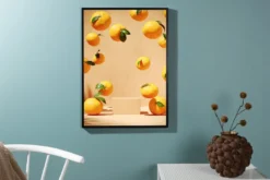 Poster Just Orange aus hochwertigem Papier