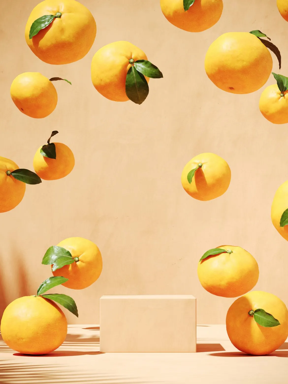 Poster Just Orange aus hochwertigem Papier