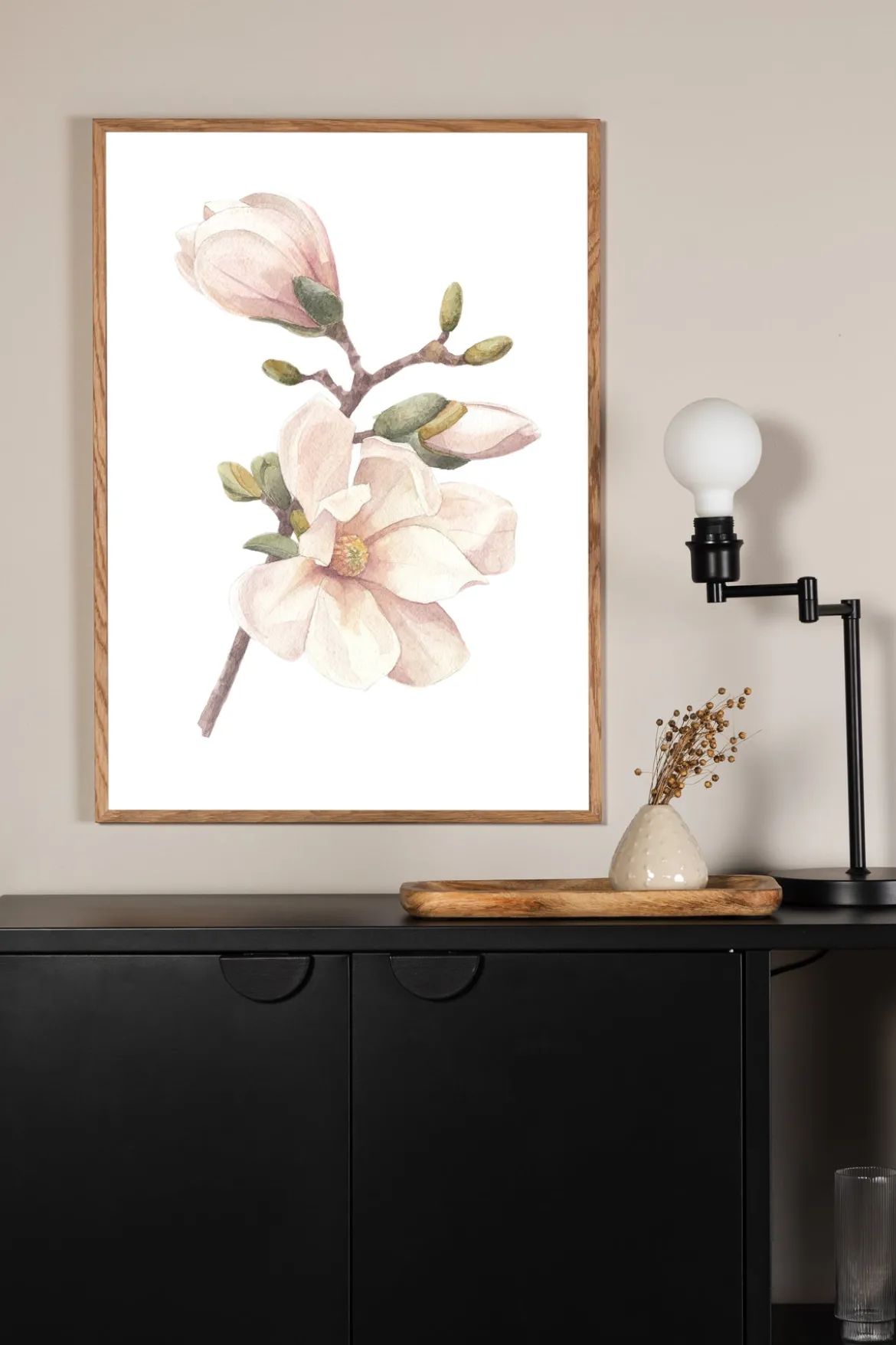 Poster Kirschblüte aus hochwertigem Papier