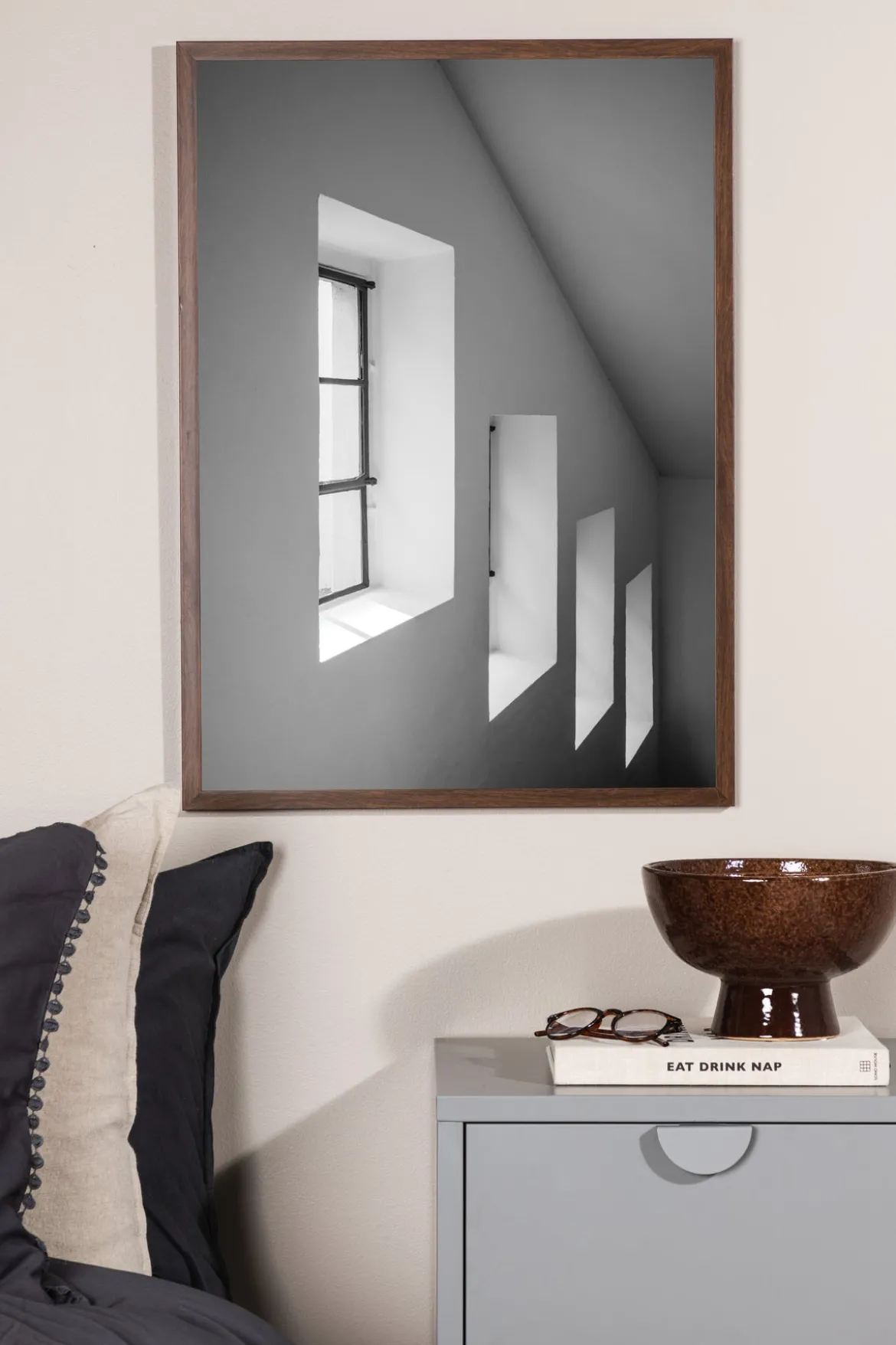 Poster Light aus hochwertigem Papier