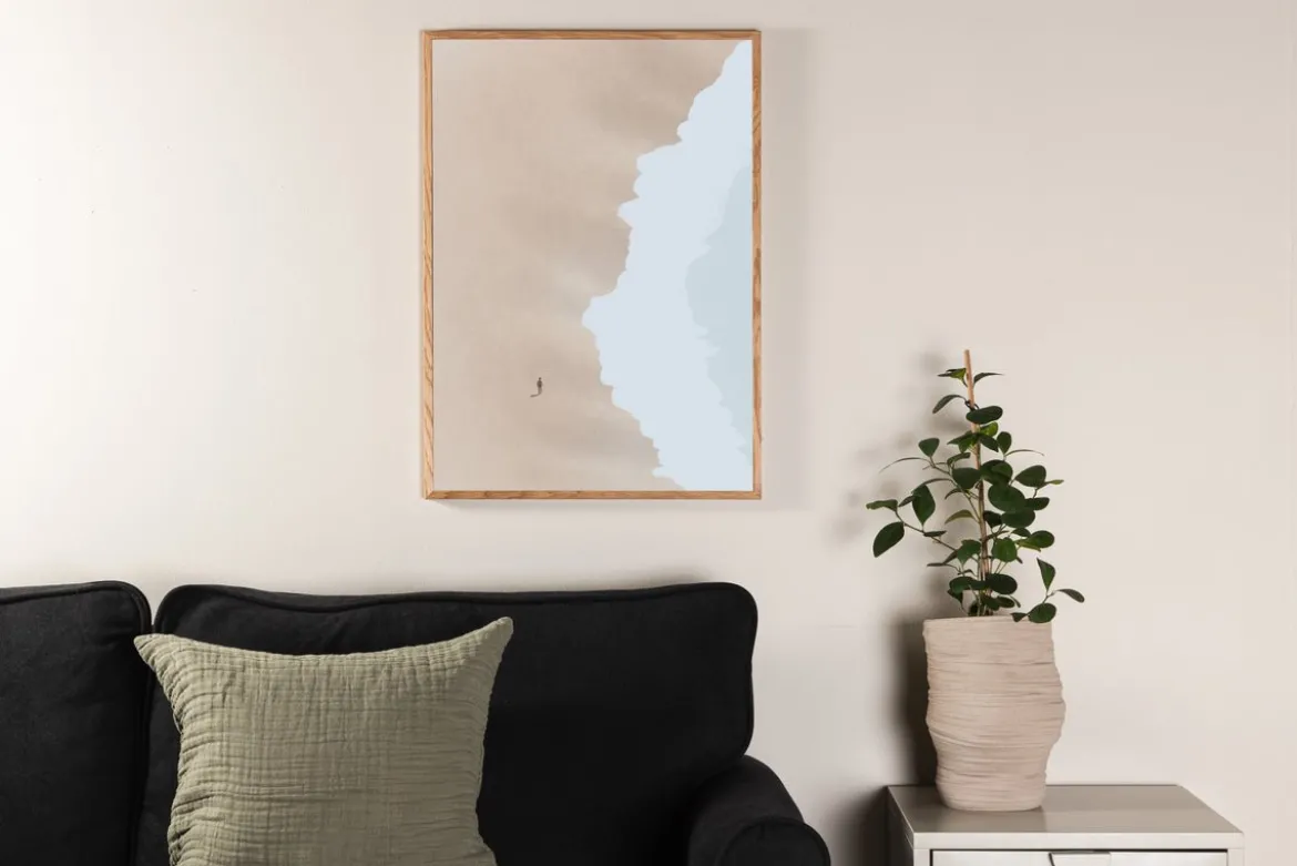 Poster Meeresrauschen aus hochwertigem Papier