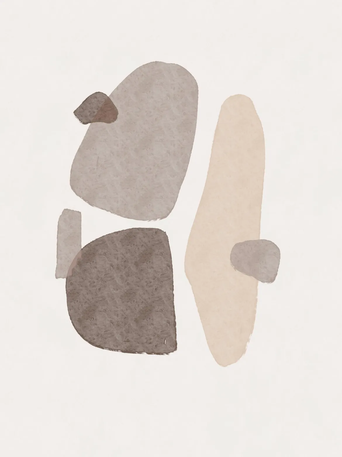 Poster Minimal aus hochwertigem Papier