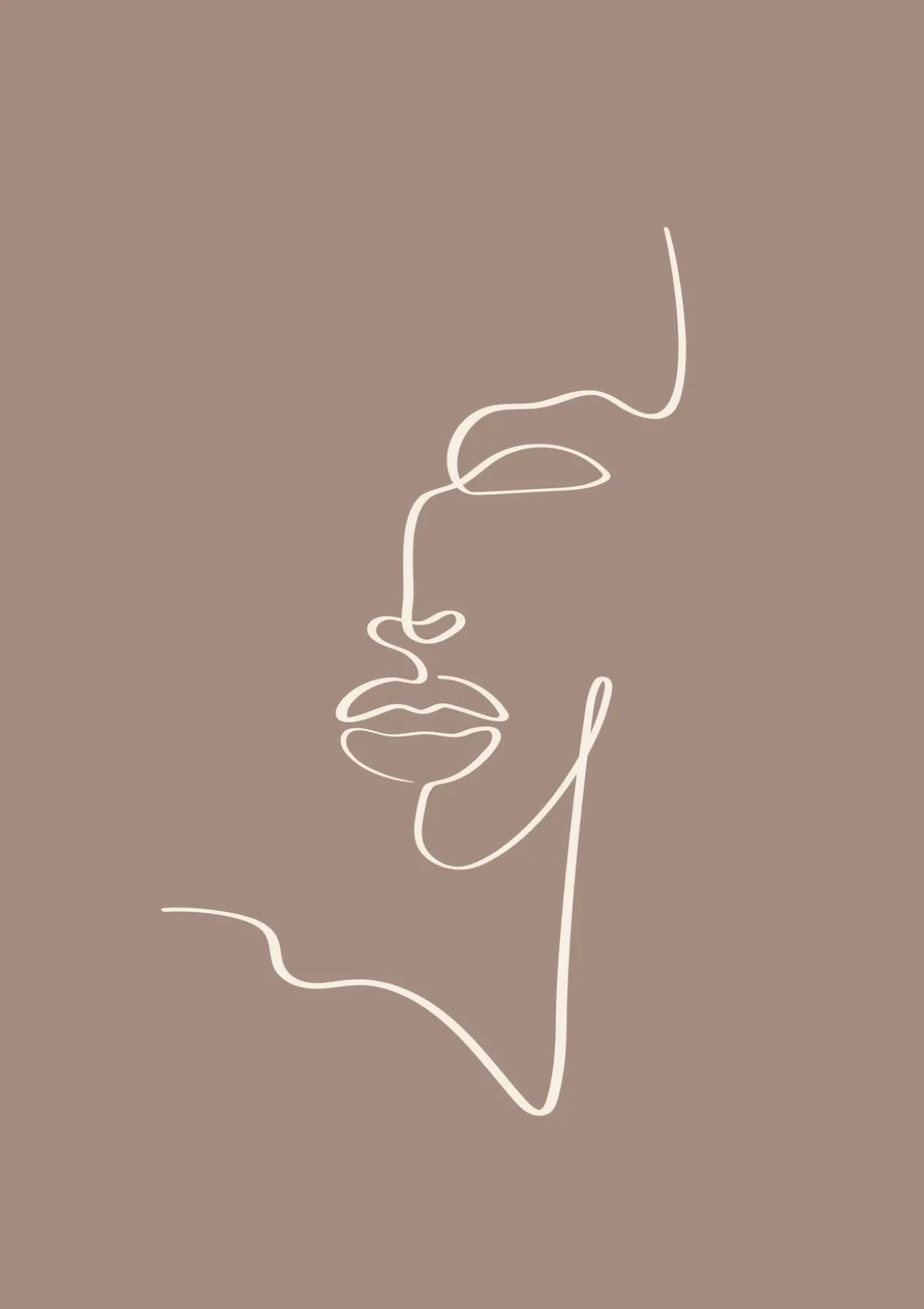 Poster Sensual aus hochwertigem Papier