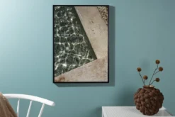 Poster Wasserspiel aus hochwertigem Papier