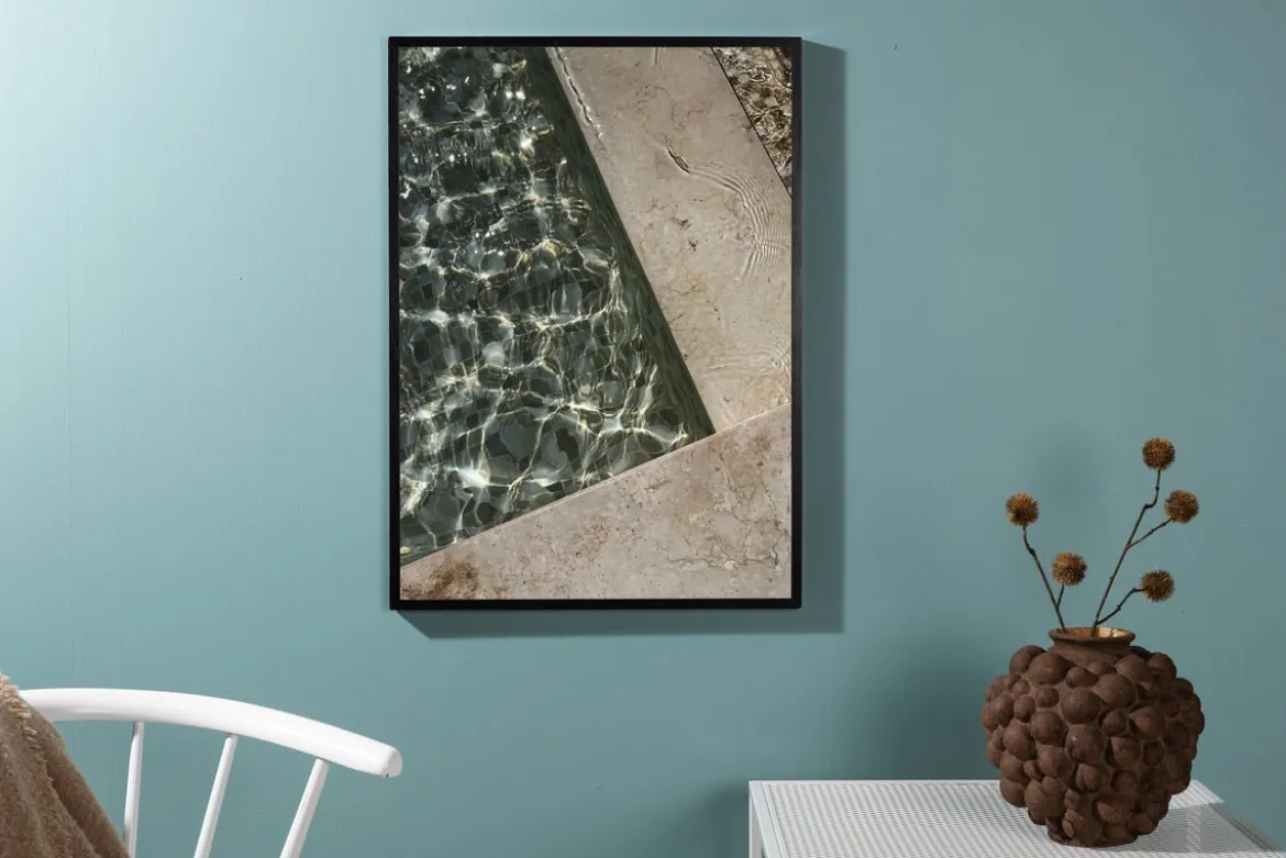 Poster Wasserspiel aus hochwertigem Papier