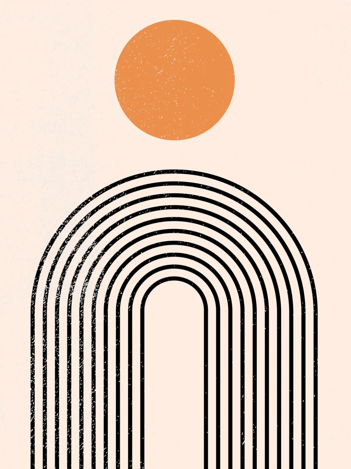 Poster Zenith aus hochwertigem Papier