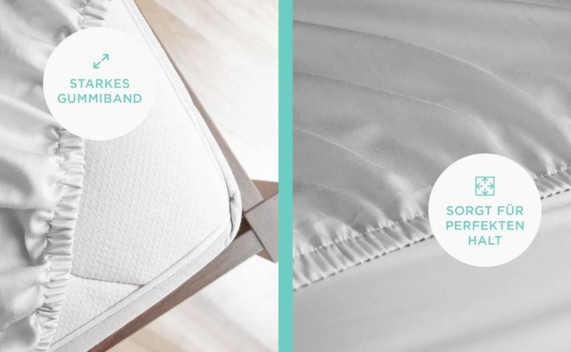 Premium Boxspring Bettlaken Frotte