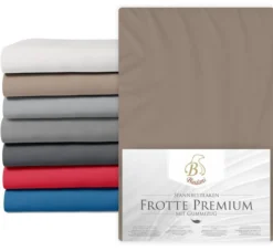 Premium Boxspring Bettlaken Frotte