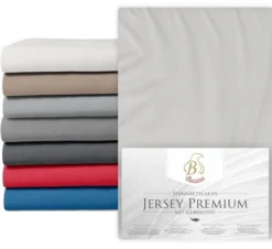 Premium Boxspring Bettlaken Jersey