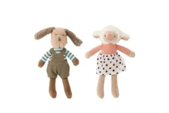 Puppen Set Lima für Kinder – Stoffpuppen aus Baumwolle (2er-Set)
