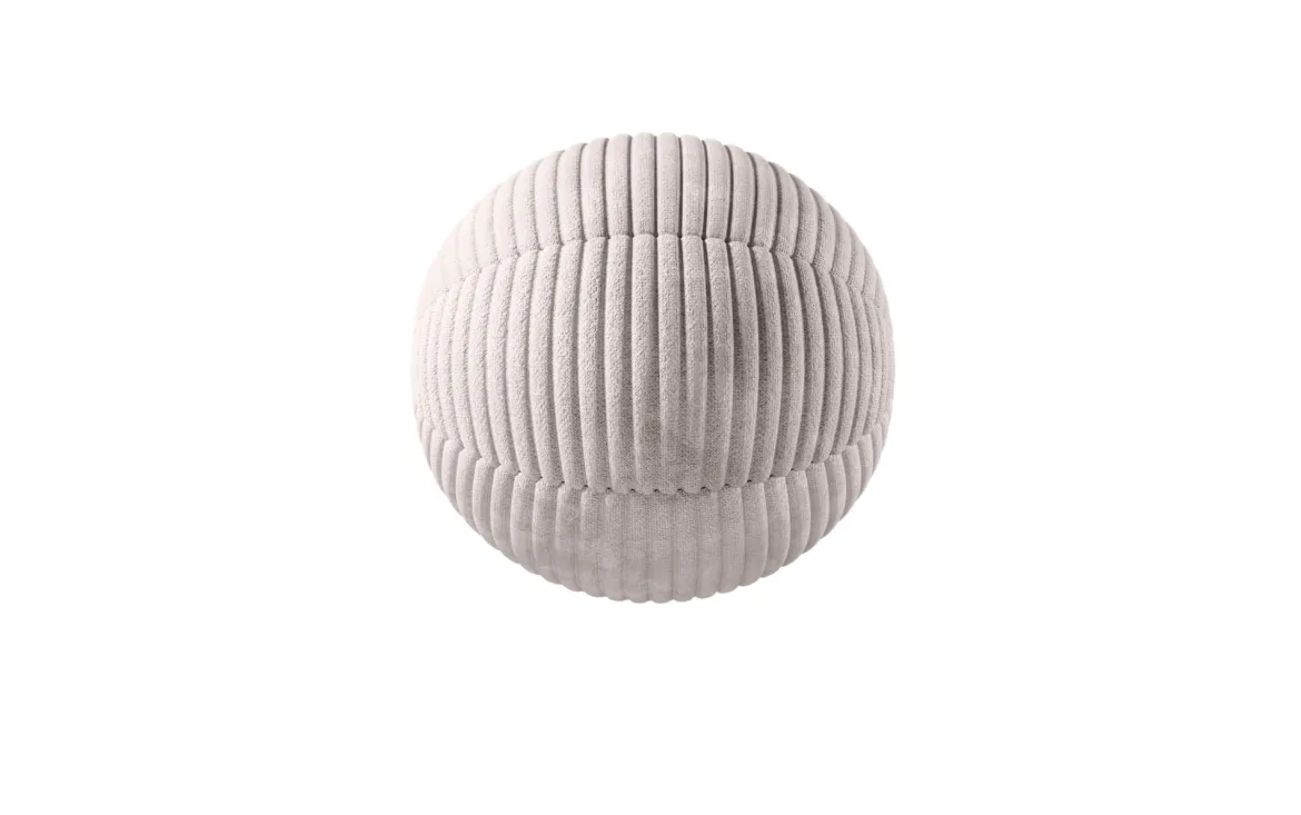 Rundes Zierkissen Sphere ⌀35 cm aus Cord