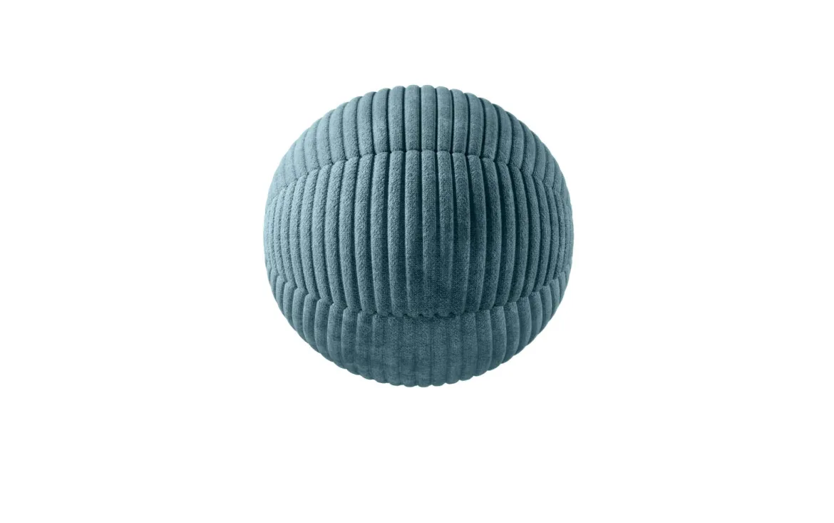 Rundes Zierkissen Sphere ⌀35 cm aus Cord