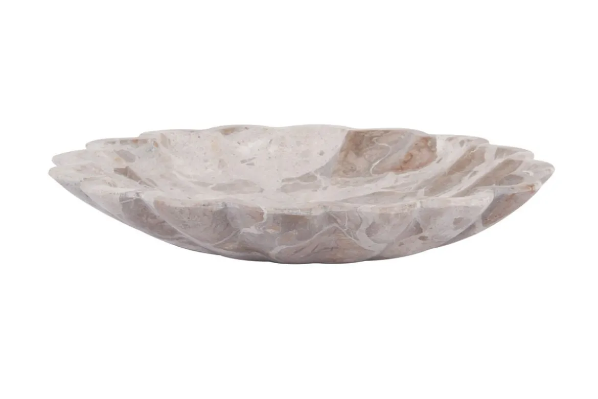 Schale Averelle – gefertigt aus Marmor / Blumenförmig
