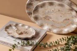 Schale Averelle – gefertigt aus Marmor / Blumenförmig