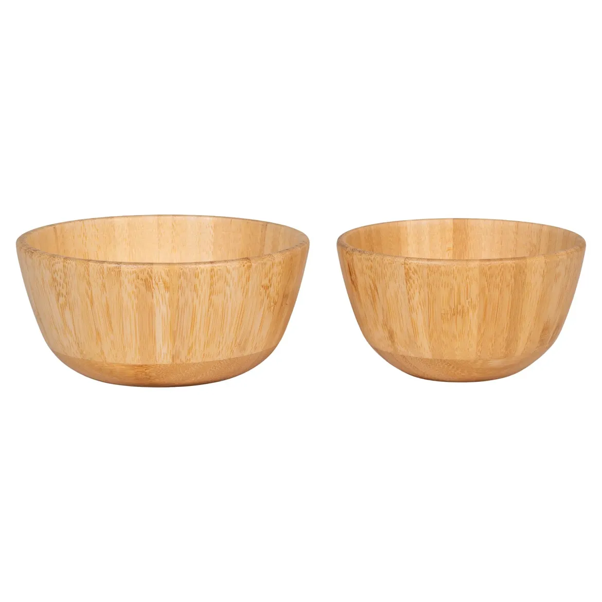 Schale „Chefalu“ – Natürliches Bambus-Set (2-tlg.)