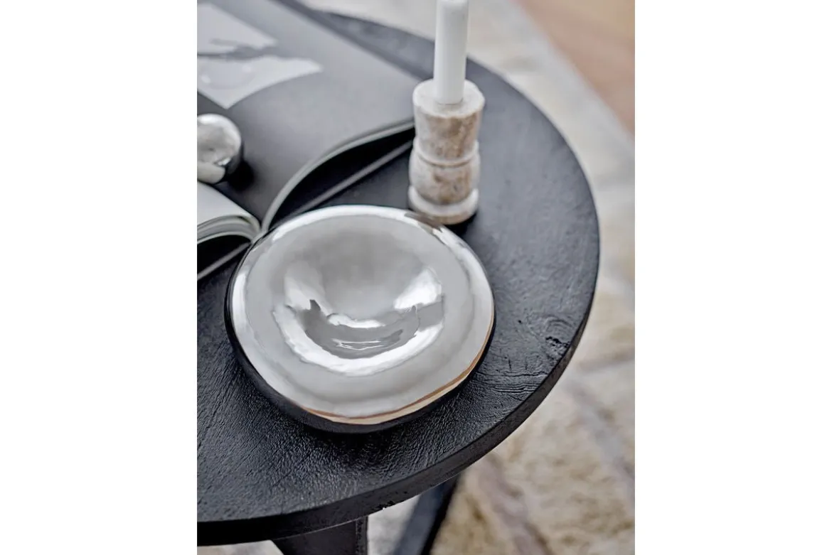 Schale Célorin – Silber Steingut