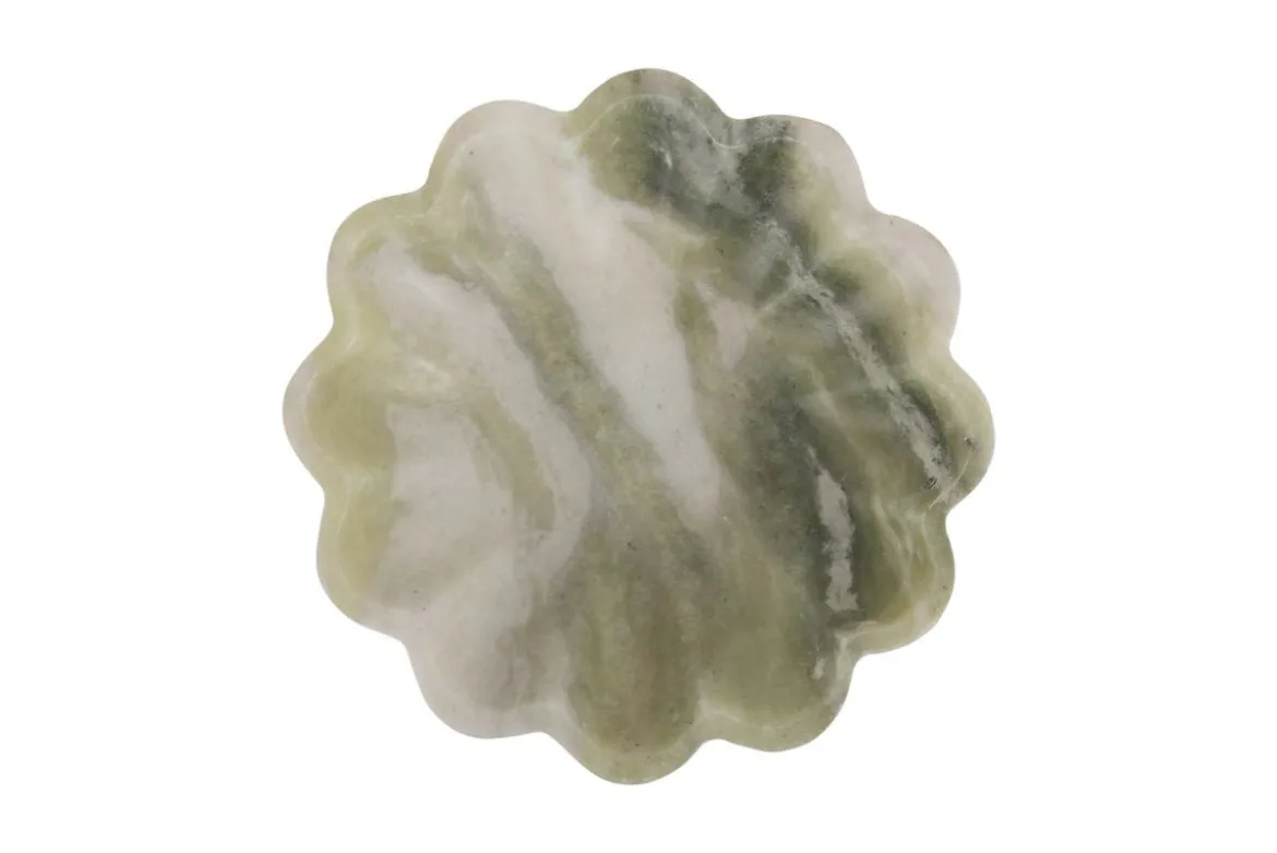 Schale Cyréna – gefertigt aus Marmor / Blumenförmig