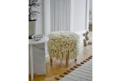 Schale Liora - Steingut in Weiß als Blattdesign