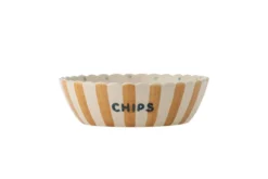 Schale Mira – handbemalte Chips-Schale aus Steingut