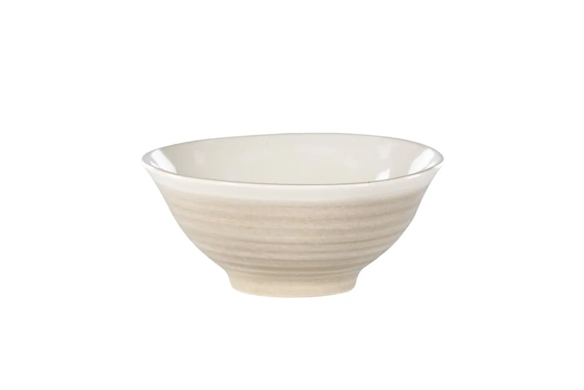 Schalen Aurelia - 2er-Set – Steingut, Beige und hitzebeständig