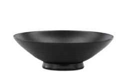 Schalen Black Swan - 2er-Set aus schwarzem Porzellan