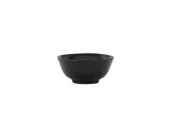 Schalen Black Swan - 2er-Set aus schwarzem Porzellan