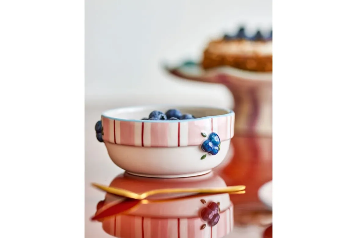Schalen-Set Berry – 4-teiliges Steingut-Set in Rosé