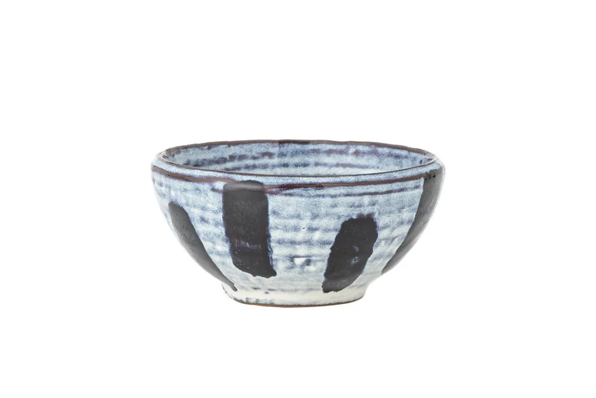 Schalen -Set „Kairox“ – Blau-Schwarzes Steingut (4-teilig)
