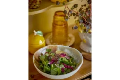 Schalen-Set „Limone“ – Gelbes Steingut (4-teilig)