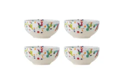 Schalen-Set „Polina“ – Buntes Steingut (4-teilig)