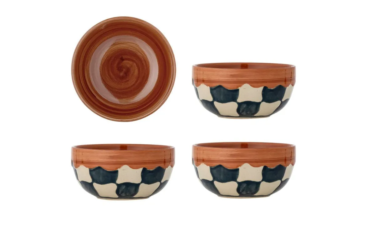 Schalen-Set „Tavira“ – Buntes Steingut (4-teilig)