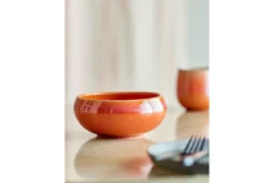Schalen-Set Yuri – Reaktive Glasur in Rosé (4er-Set)