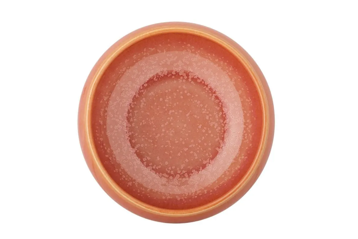 Schalen-Set Yuri – Reaktive Glasur in Rosé (4er-Set)