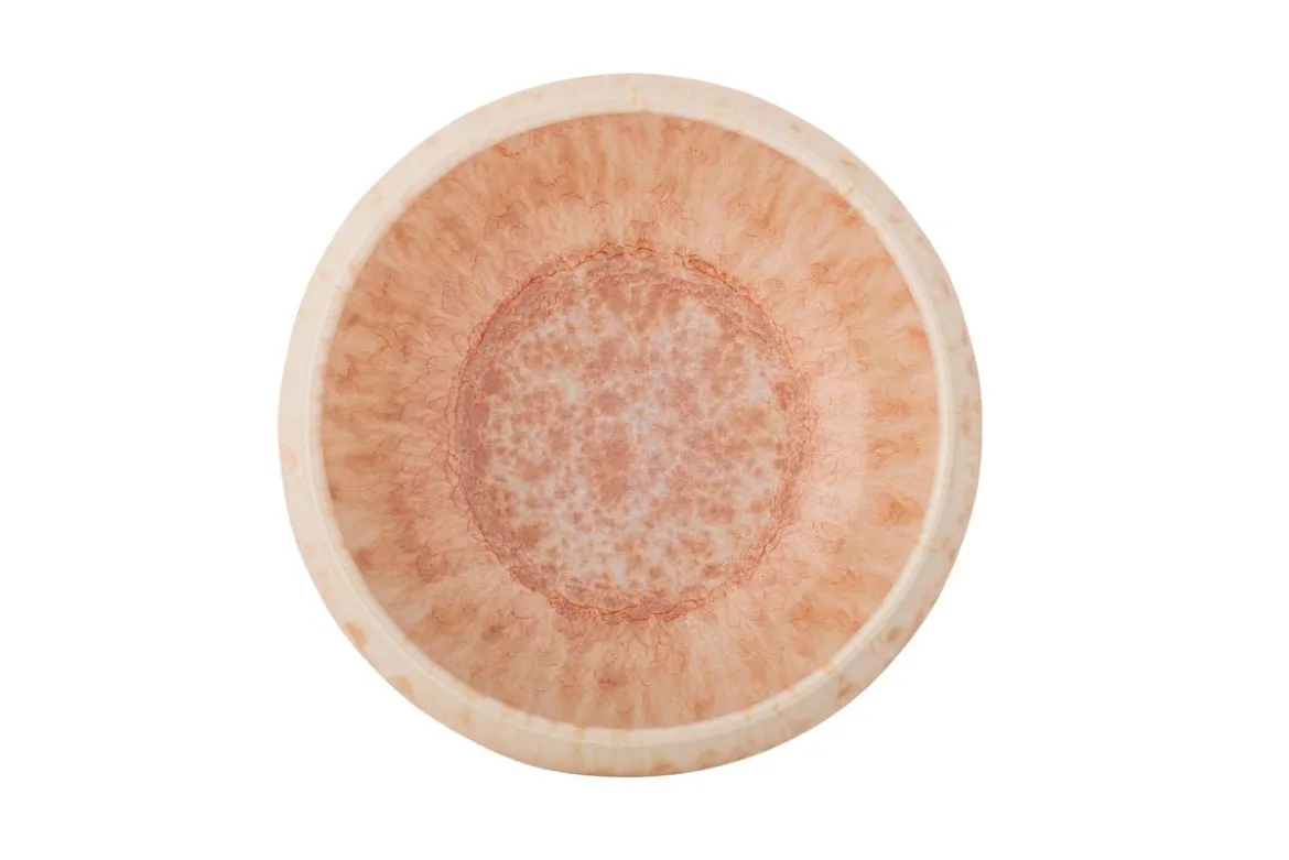 Schalen-Set Yuri – Reaktive Glasur in Rosé (4er-Set)