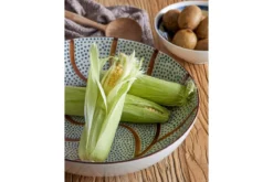 Schale Riona – Steingut mit handgemaltem Muster