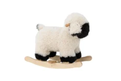 Schaukelspielzeug Molly – weiches Schaukelschaf aus Holz & Stoff für Kinder
