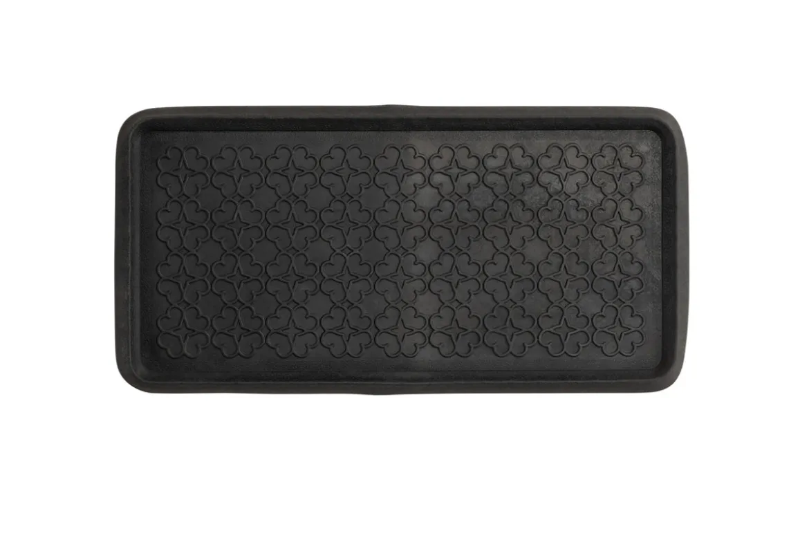 Schuhmatte Lora - in Schwarz aus Gummi
