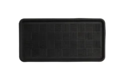 Schuhmatte Lora - in Schwarz aus Gummi