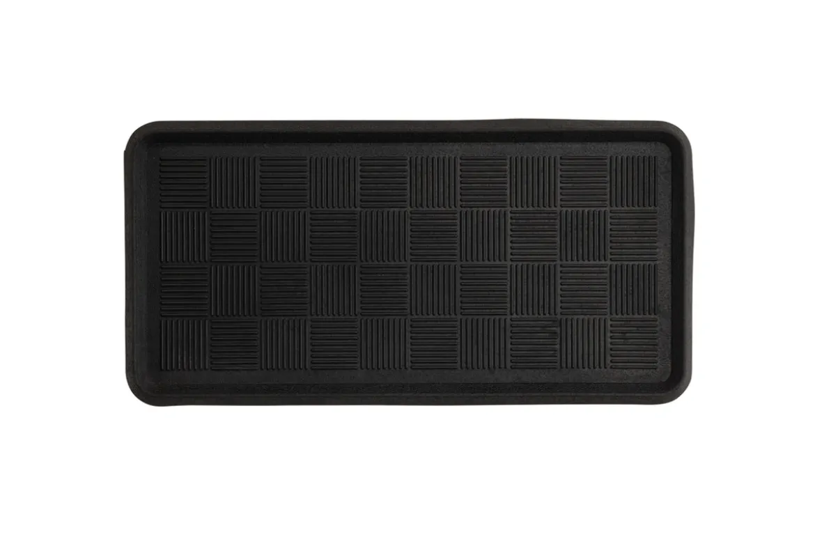 Schuhmatte Lora - in Schwarz aus Gummi