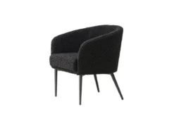 Sessel Comfy - mit Teddyfell in wahlweise Schwarz oder Weiß