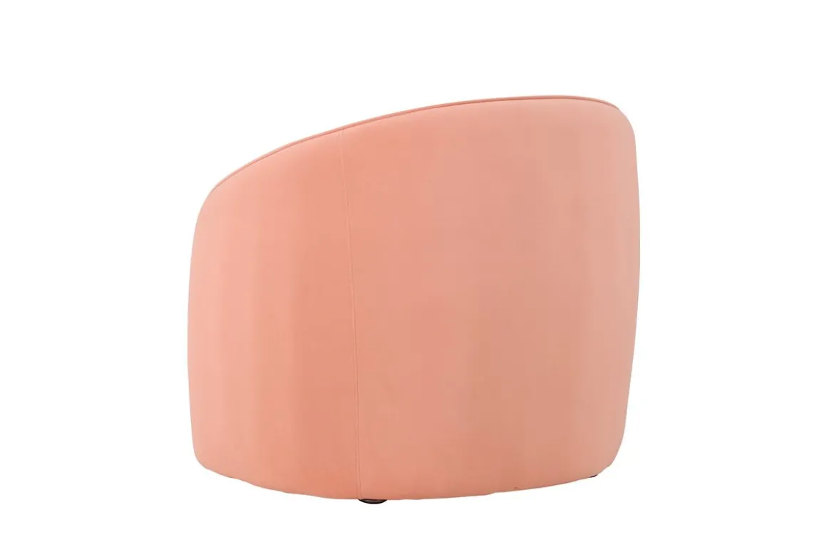 Sessel Noris - Sanfter Pfirsichton im minimalistischen Design