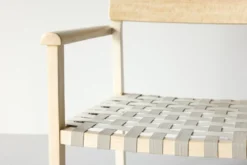 Sessel Olympia - aus Mangoholz und Polyester in Natur
