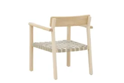 Sessel Olympia - aus Mangoholz und Polyester in Natur