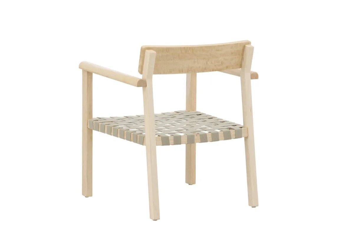 Sessel Olympia - aus Mangoholz und Polyester in Natur
