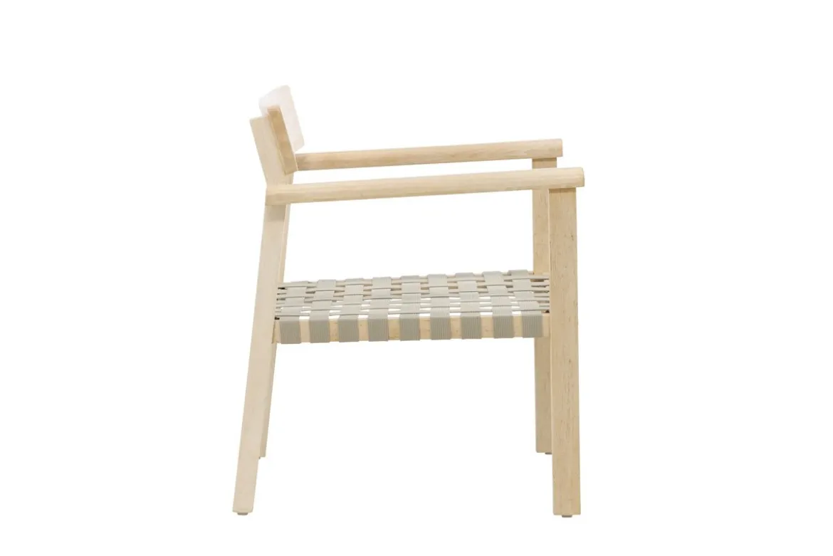 Sessel Olympia - aus Mangoholz und Polyester in Natur