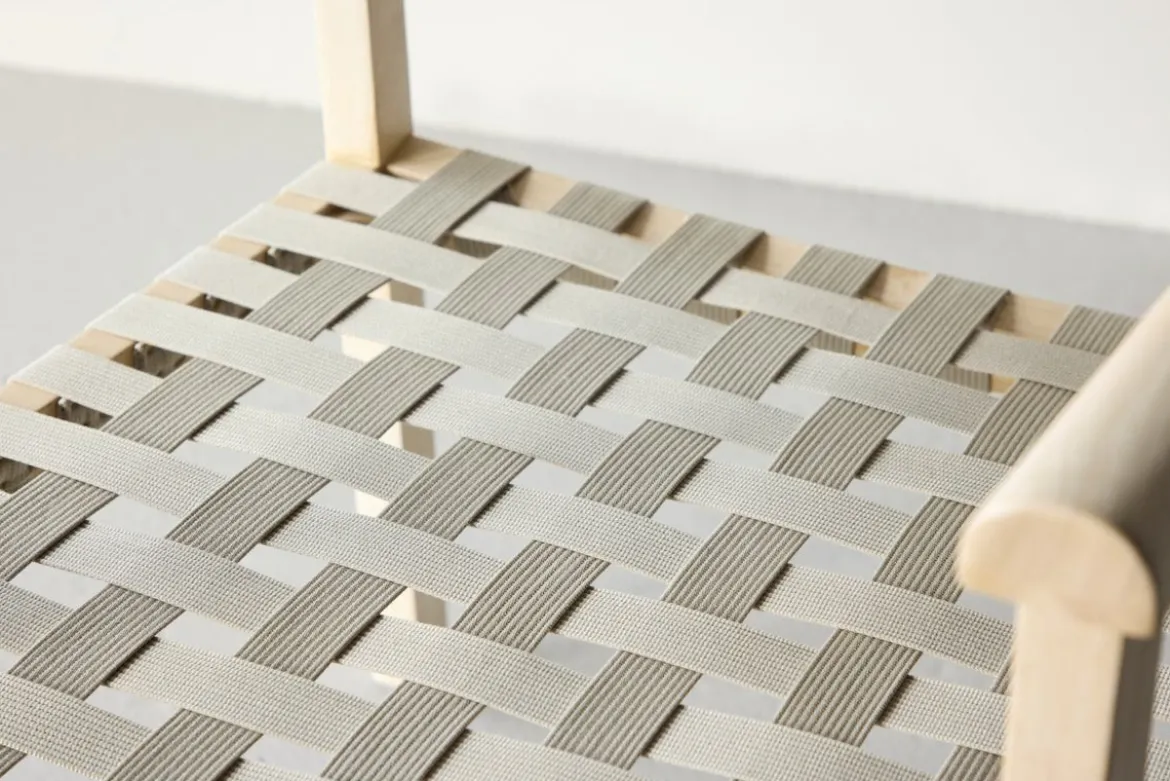 Sessel Olympia - aus Mangoholz und Polyester in Natur
