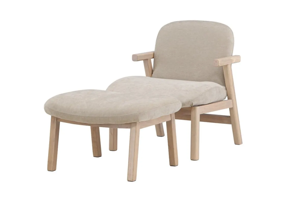 Sessel Railey II - mit zugehörigem Hocker