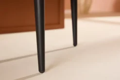 Sessel Sunny - mit gelbem Samtbezug