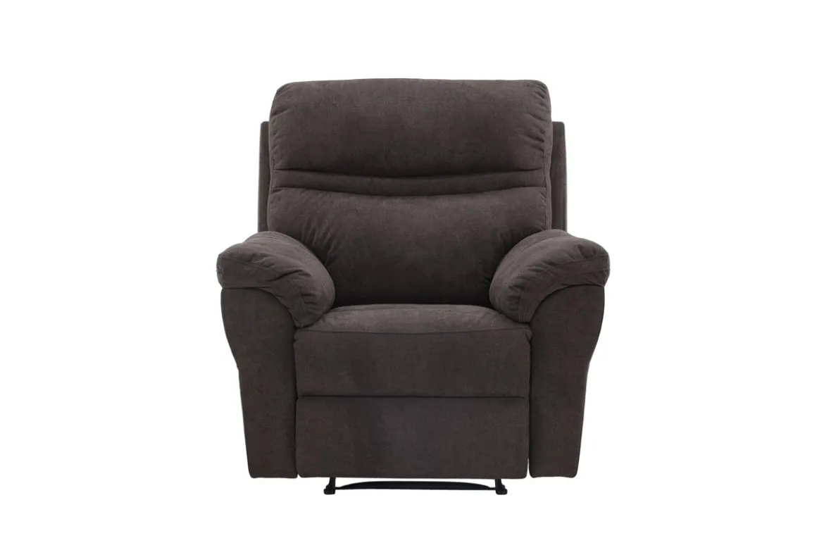 Sessel Toronto - Klappbar mit Fußstütze in der Farbe Braun