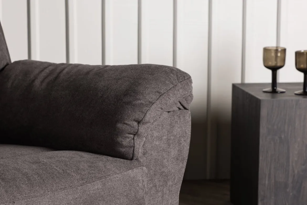 Sessel Toronto - Klappbar mit Fußstütze in der Farbe Braun